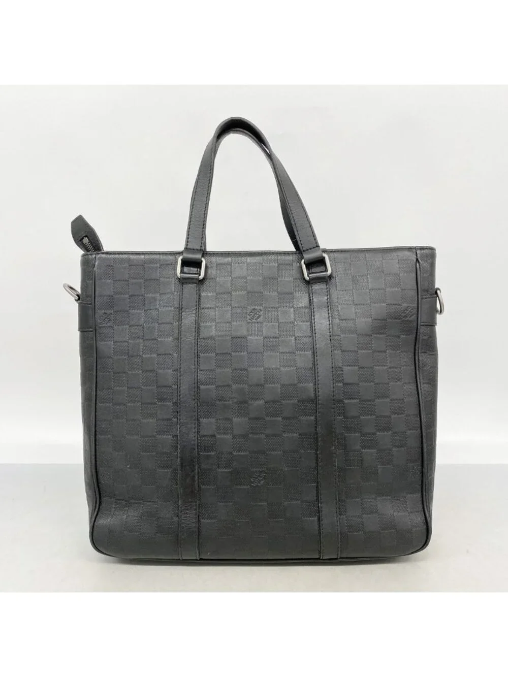 Louis Vuitton Tote Damier Infini Tadao PM Onyx